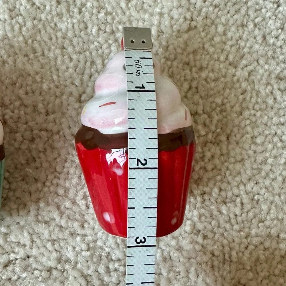 Petite Ceramic Cupcake Salt & Pepper Shakers - Pier 1 Imports